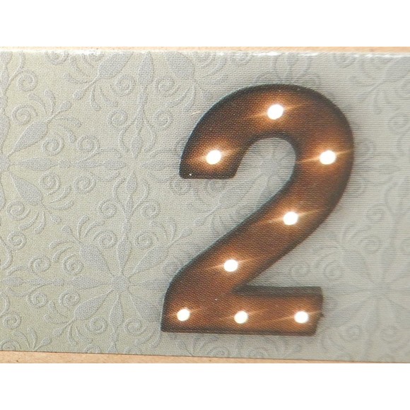 Vintage Lights Marquee Style 12-in Antique Brown LED Indoor Metal Table Lamp #2 - Picture 2 of 3